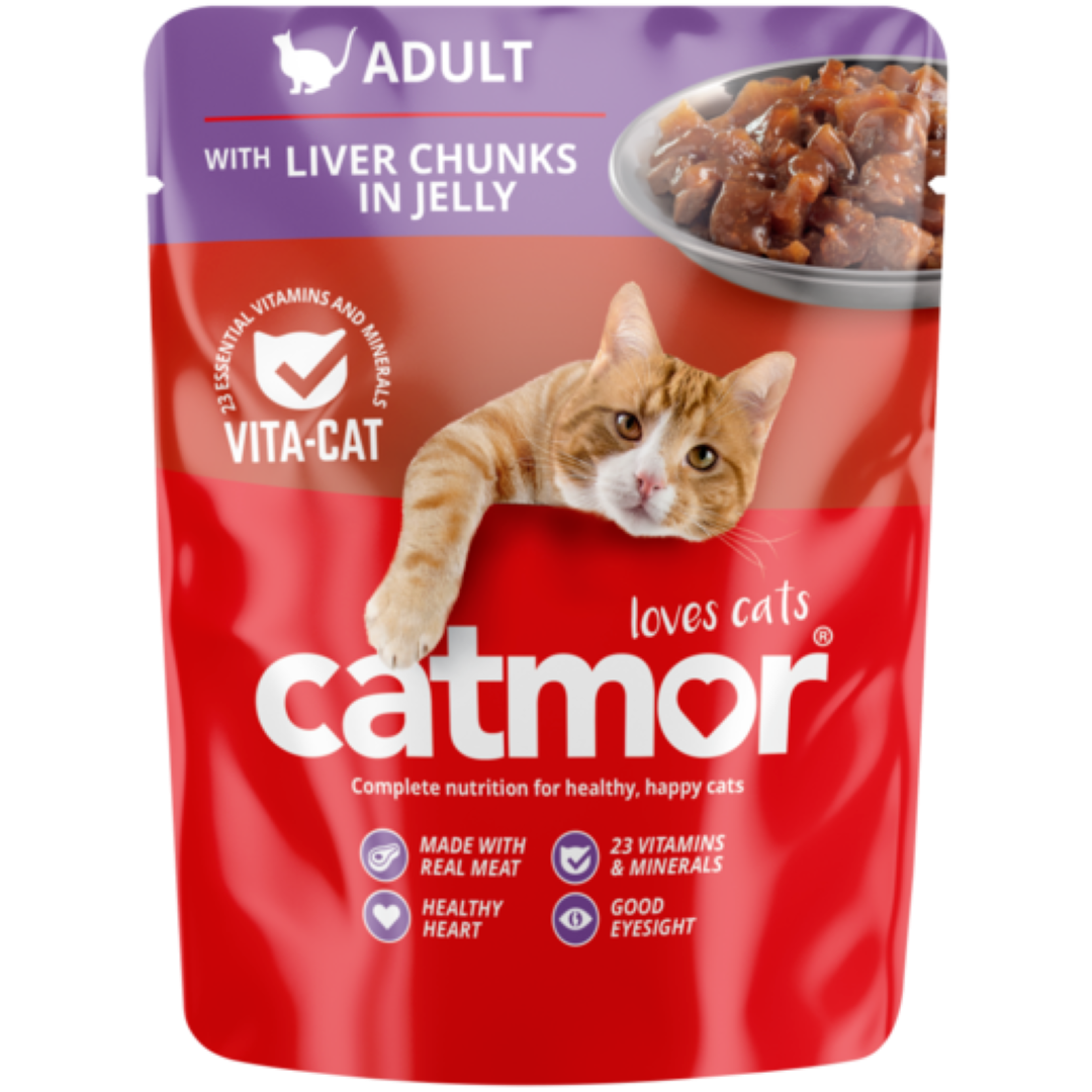 CATMOR LIVER CHUNKS IN JELLY 70G